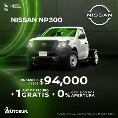 NP300 ENGANCHE DESDE $94,000